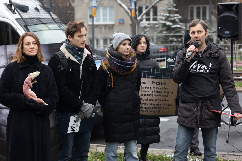 Protest przed domem Jarosława Kaczyńskiego