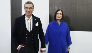 Massimo Savić sa suprugom