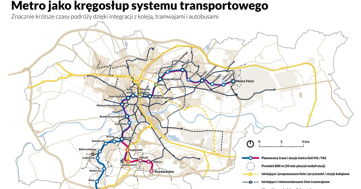 Po co nam metro? Zmieni jakość życia w Krakowie!
