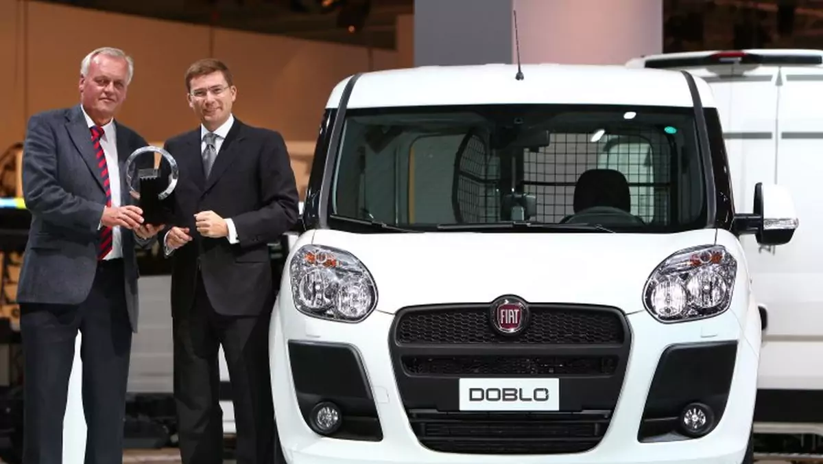 Fiat Doblò Cargo z tytułem International Van of the Year 2011