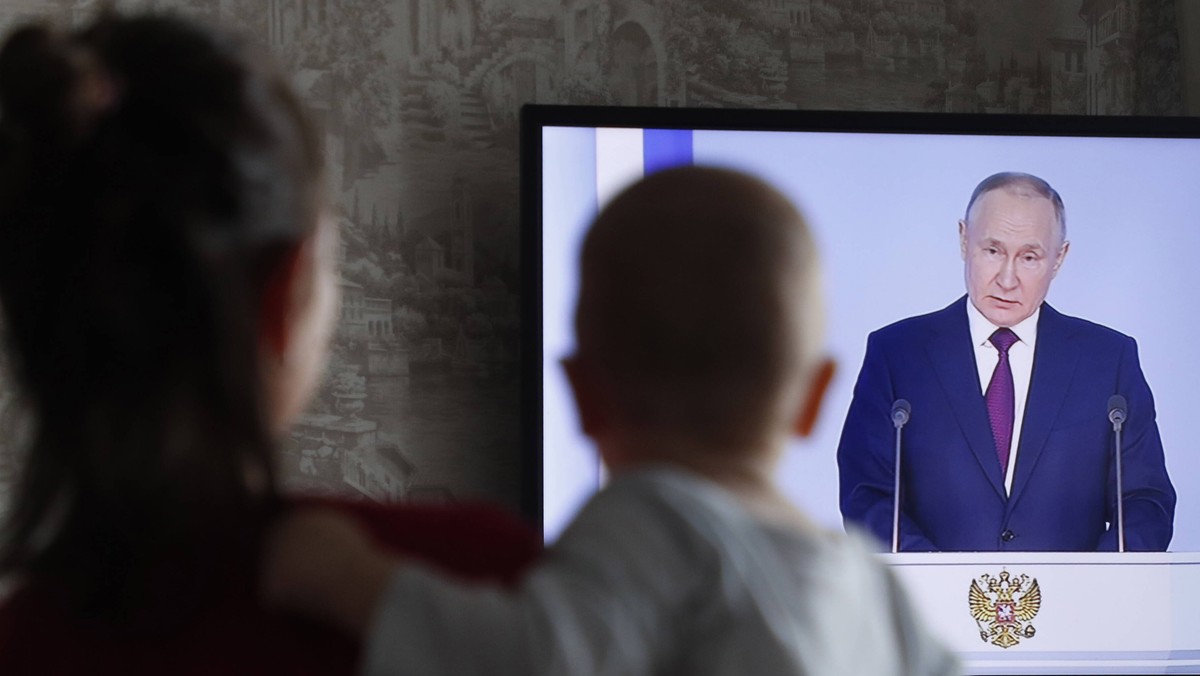 Wystąpienie Władimira Putina przed tzw. zgromadzeniem federalnym.