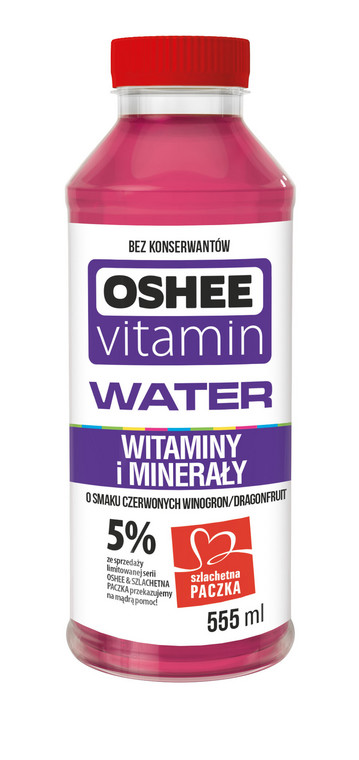 Oshee Vitamin Water - Witaminy i Minerały