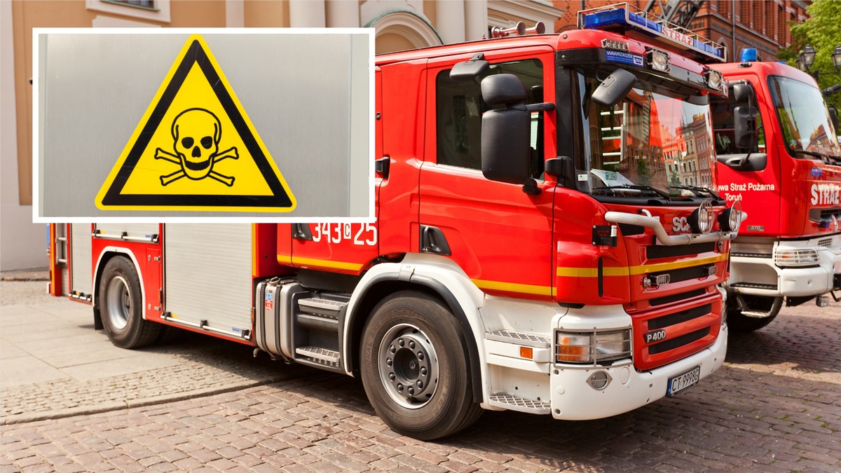 Zgłoszono zatrucie chemikaliami w zakładzie pracy. Prawda okazała się zupełnie inna