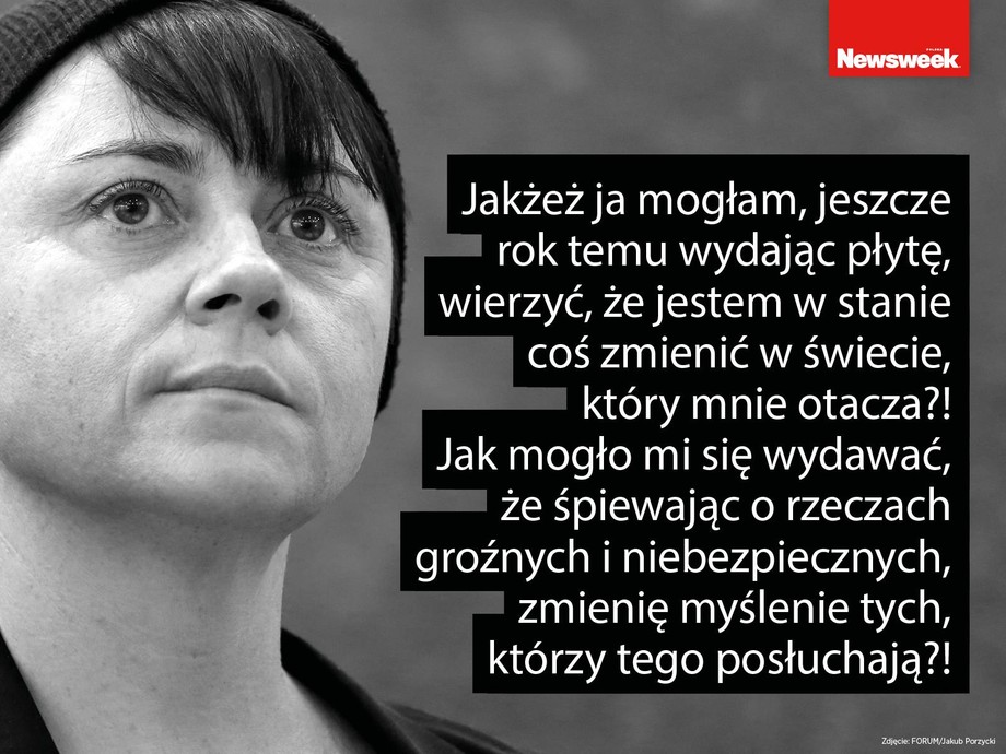 W „Newsweeku": Maria Peszek o tym, dlaczego szykuje się do ...