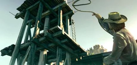 Screen z gry "Call of Juarez: Więzy Krwi" (wersja na Xbox 360)