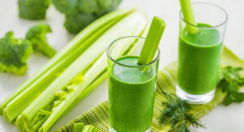 Check out the incredible health benefits of celery juice