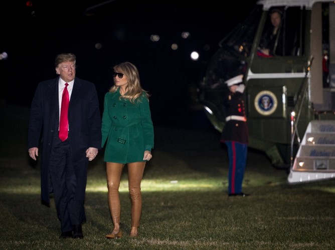 Donald i Melania Trumpowie