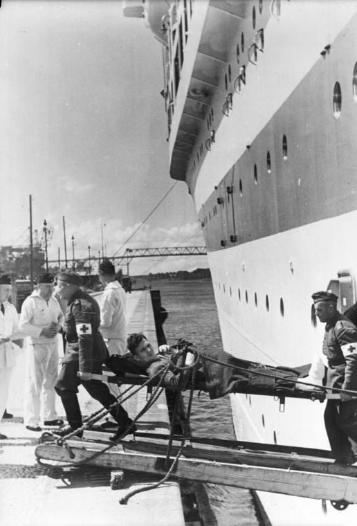 Statek Gustloff - Kilonia 1940 r