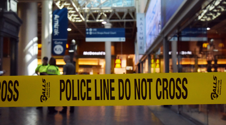 A washingtoni pályaudvaron egy késsel felfegyverzett férfit lőttek meg a rendőrök - Fotó: Northfoto