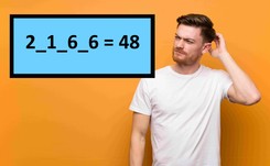 Szybka zagadka: Uzupełnij równanie. Masz na to 30 sekund!