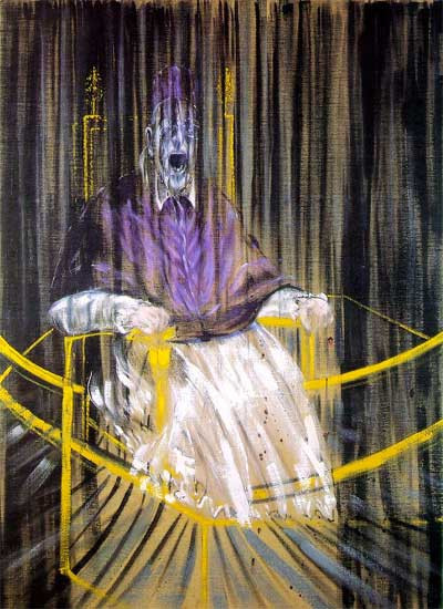 Francis Bacon - "Studium według portretu papieża Innocentego X Velazqueza", 1953