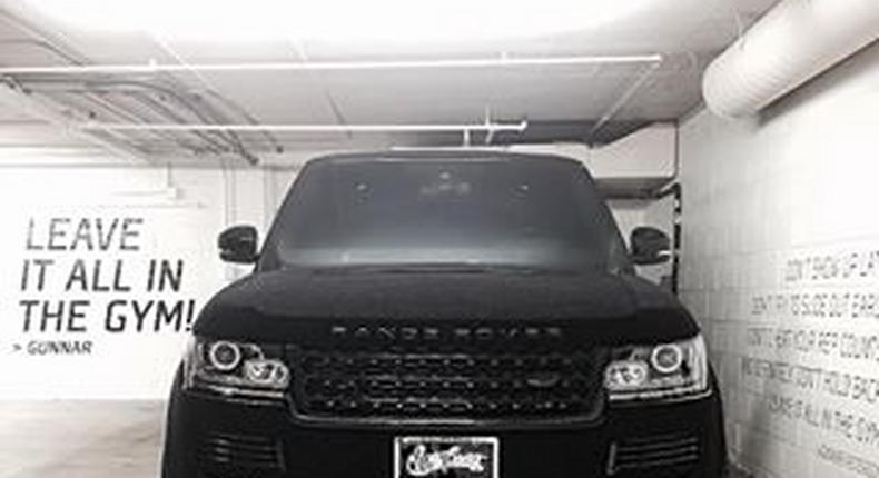 Khloe Kardashian's Range Rover