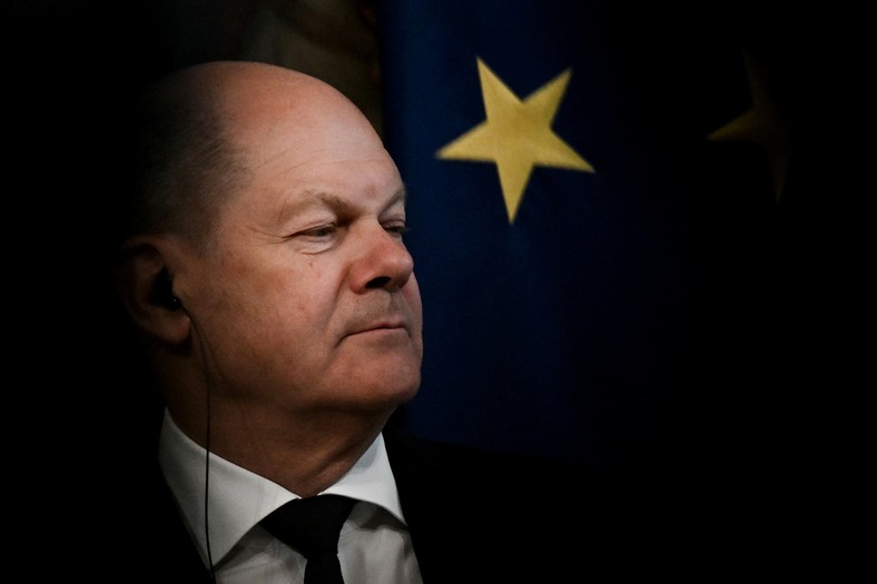 Olaf Scholz, Rzym, 8 czerwca 2023 r.