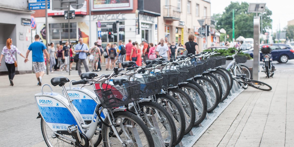 Wypożyczalnia rowerów miejskich w Poznaniu