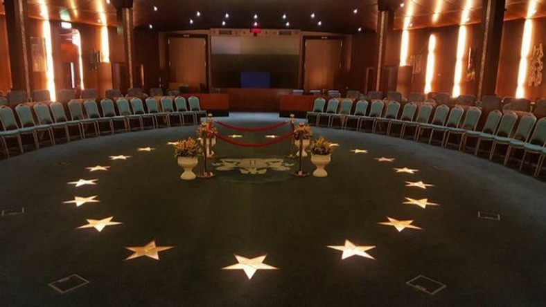 Venue of swearing-in of President Muhammadu Buhari's ministers on November 11, 2015 (State House) 