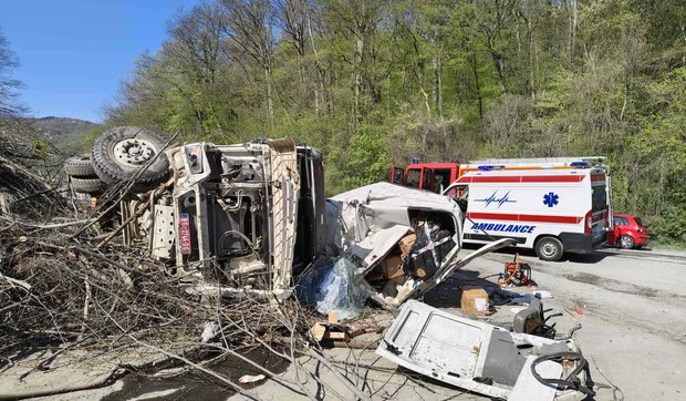 Saobraćajna nesreća na Iriškom vencu