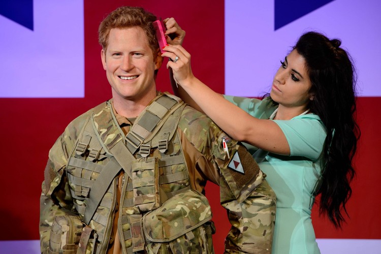 Woskowa figura księcia Harry'ego