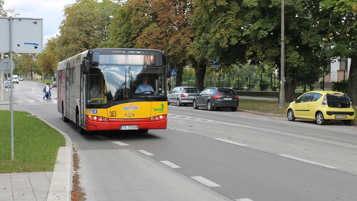 Kielce. Pijana kobieta kierowała miejskim autobusem