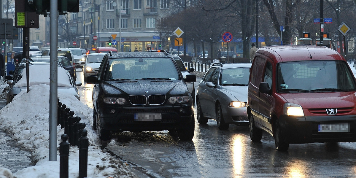 Oleksy wstrzymał ruch w Warszawie!