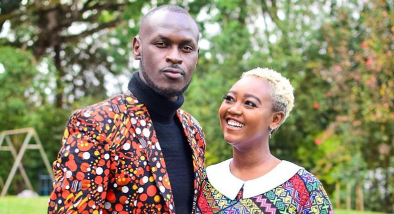 King Kaka and wife Nana Owiti