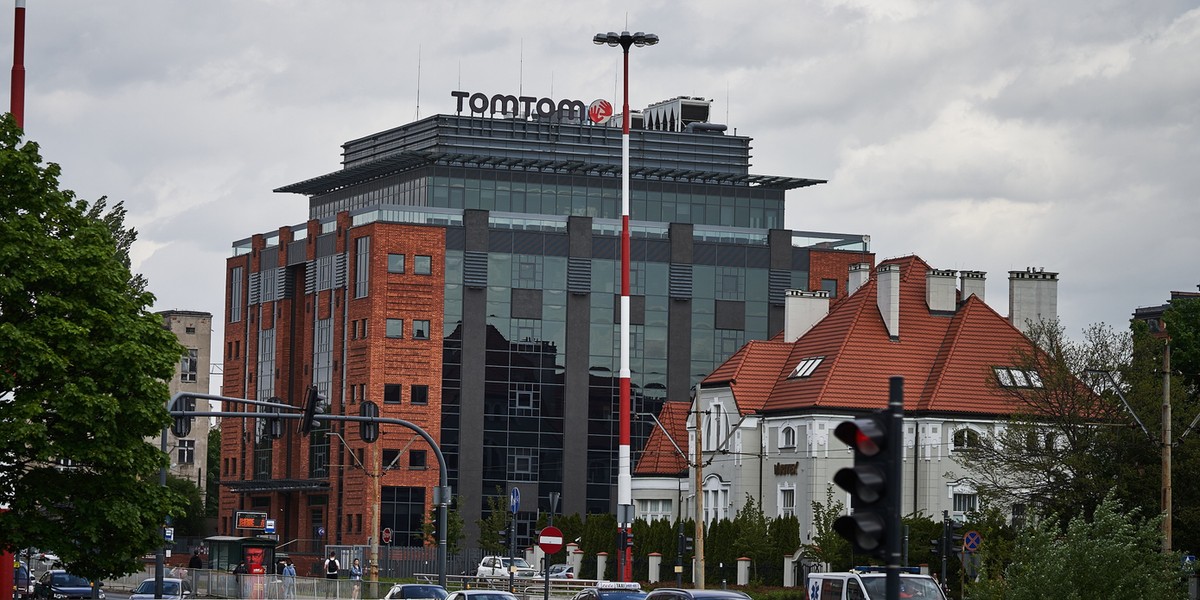 Siedziba firmy TomTom w Łodzi