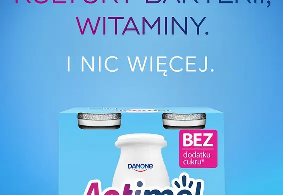 Nowy Actimel bez dodatku cukru