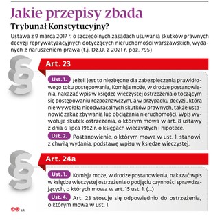 Jakie przepisy zbada Trybunał Konstytucyjny?