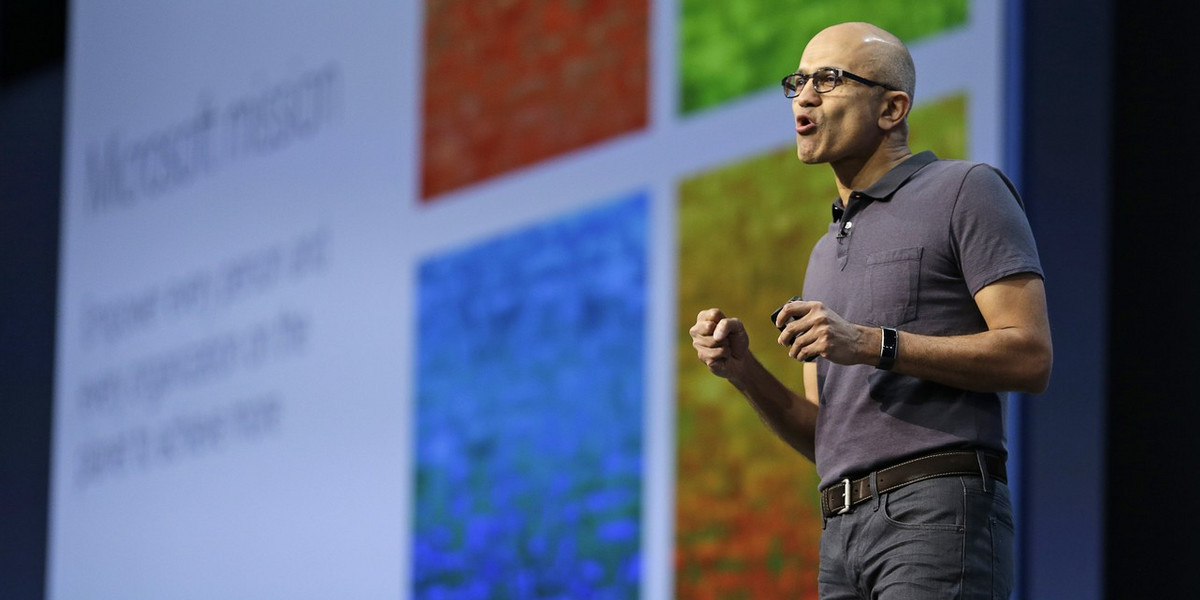 Satya Nadella został prezesem Microsoftu w lutym 2014 roku