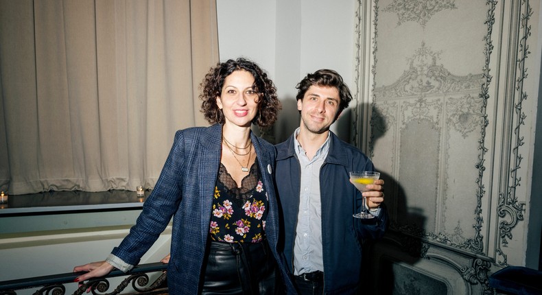 Sophia Efthimiatou and Matt Starr are behind Substack's latest IRL events.Courtesy of Substack