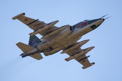 Ukraińcy zestrzelili rosyjski samolot bojowy Su-25