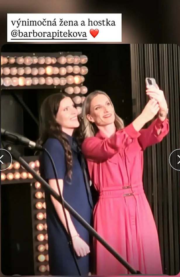 Adela Vinczeová na nakrúcaní nových častí Trochu inak.