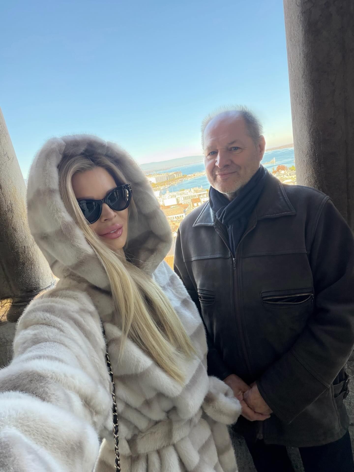 Podnikateľka Silvia Kucherenko s otcom.