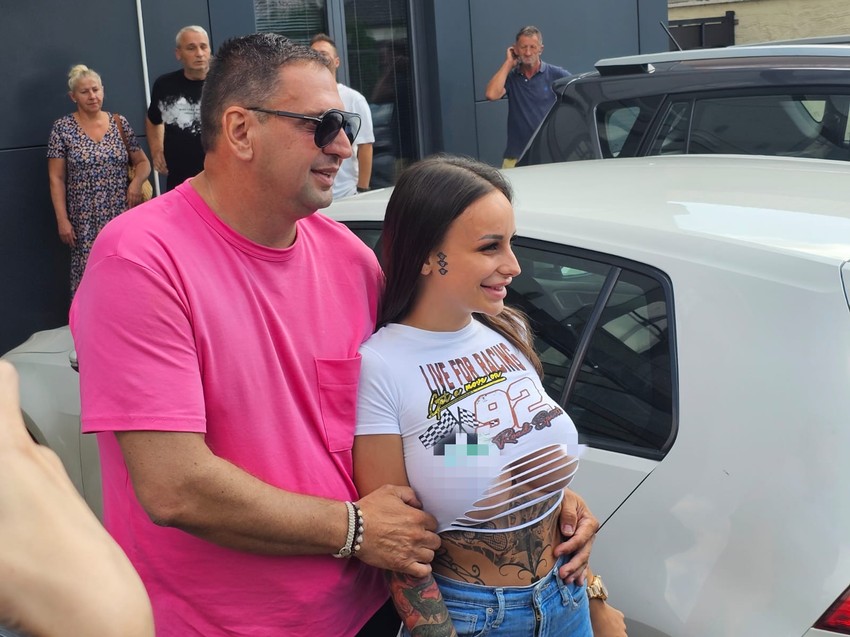 Radomir Taki Marinković i Teodora Delić