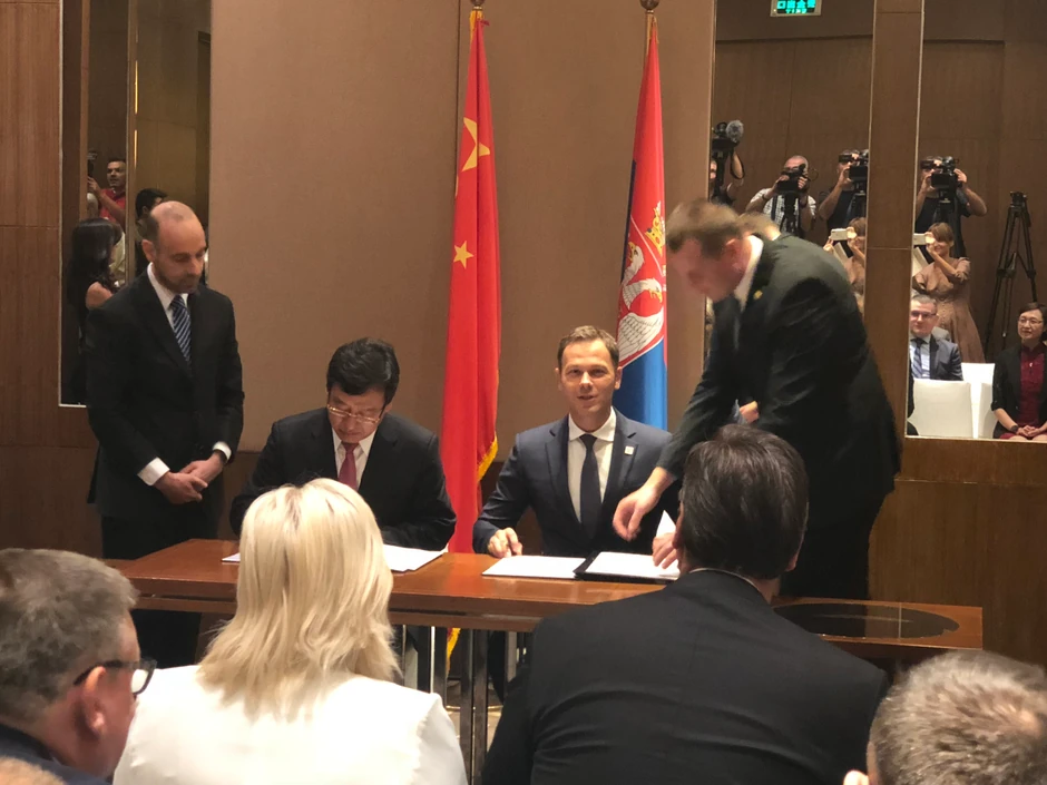 Siniša Mali u Pekingu