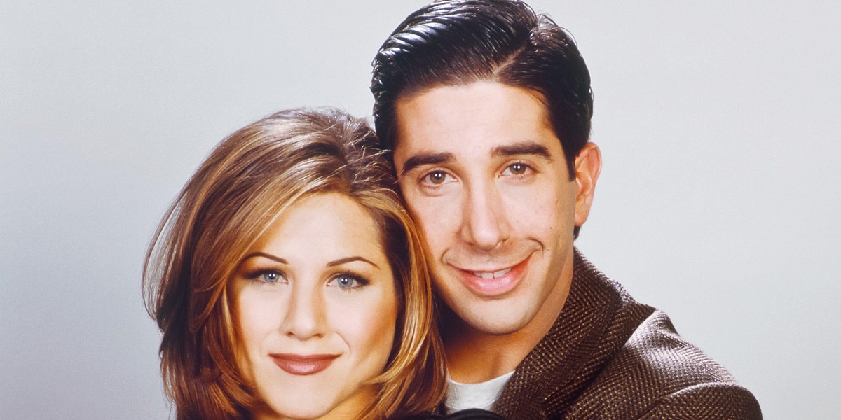 Jennifer Aniston i David Schwimmer.