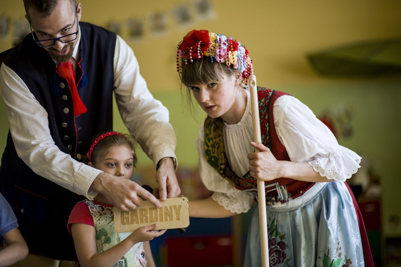 Dominika Kierpiec-Kontny jako Śląsko Bajarka, fot. Tomasz Nessing