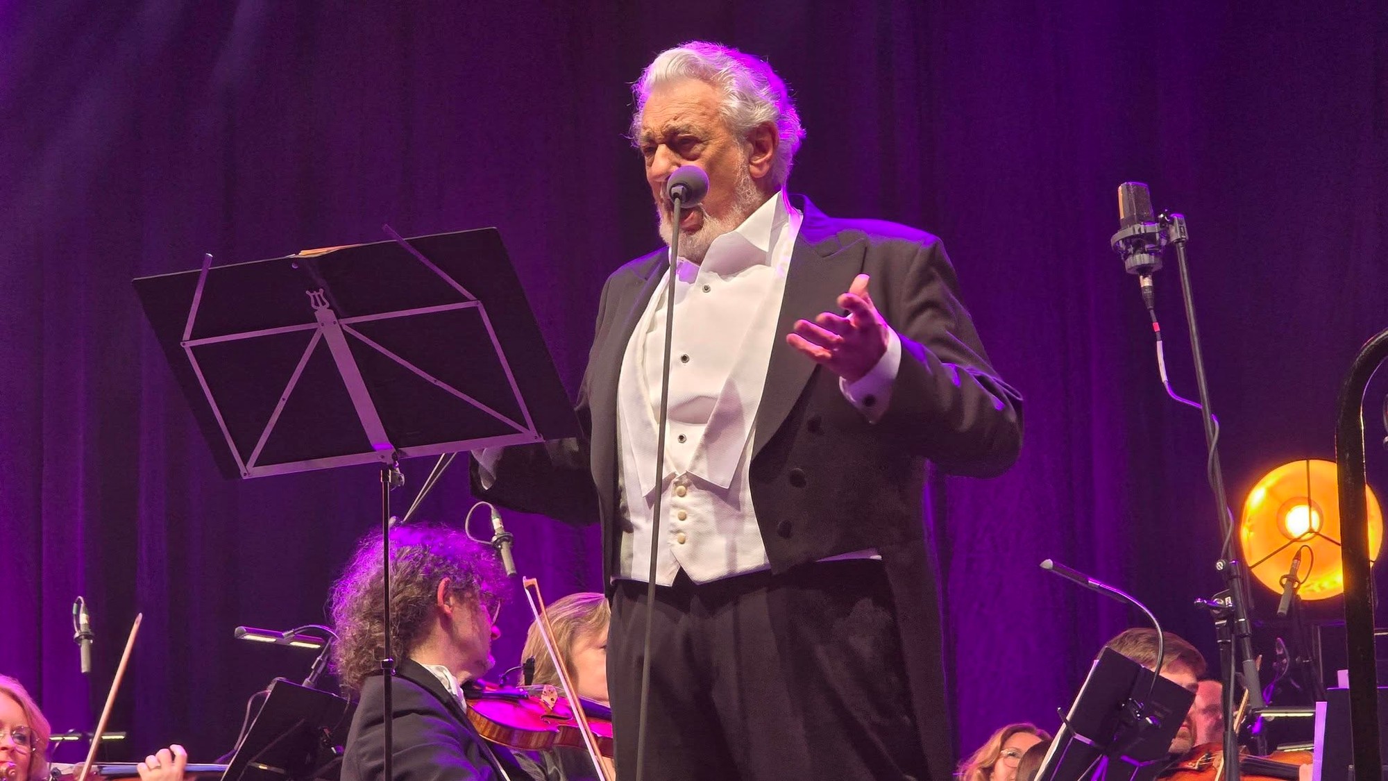 Svetoznámy tenorista Plácido Domingo v Bratislave. 