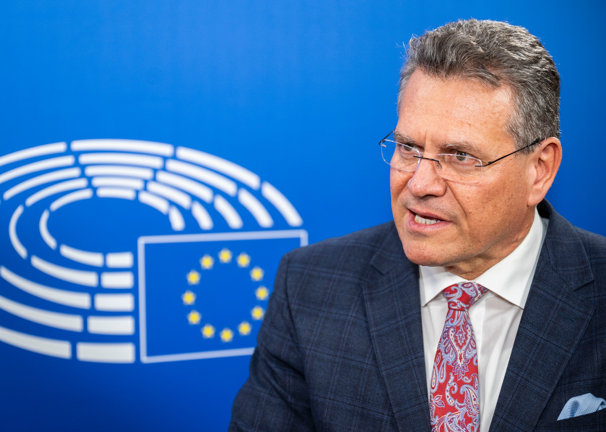 Slovenský eurokomisár pre obchod a hospodársku bezpečnosť Maroš Šefčovič.