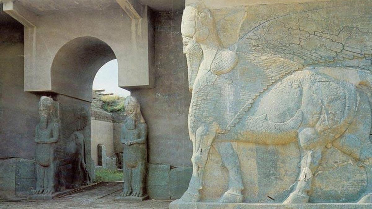 Nimrud pałac 