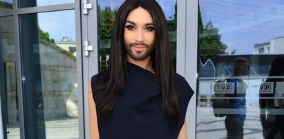 Conchita Wurst przyleciała do Polski i już zadaje szyku