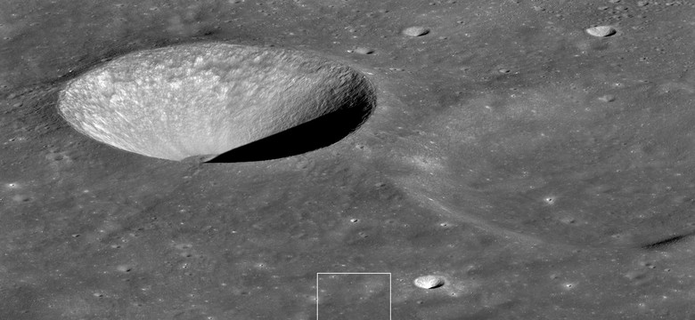 Tajemniczy obiekt uchwycony przez NASA nad Księżycem