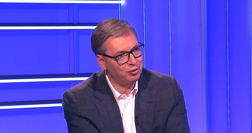 Vučić u emisiji "Prva tema"