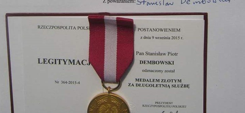 Działacz KOD dostał medal od prezydenta Dudy i teraz go zwraca