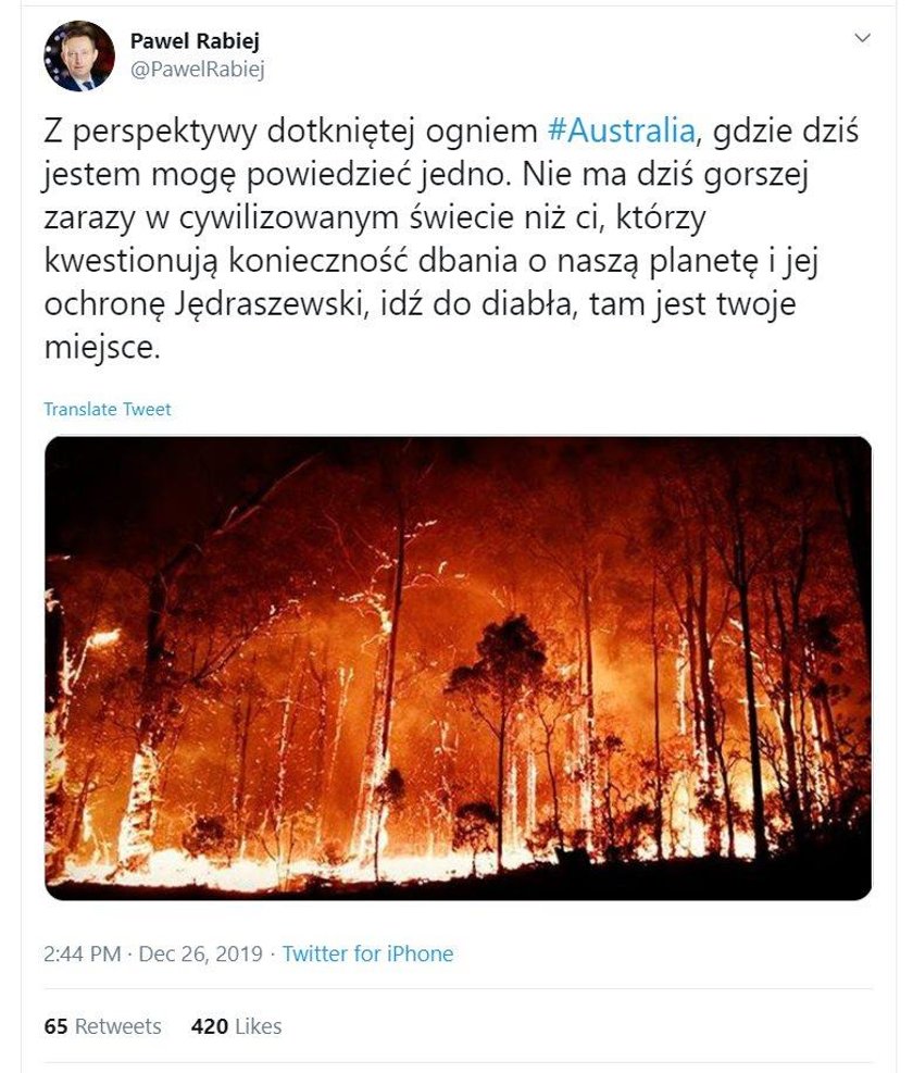 Rabiej kazał arcybiskupowi iść do diabła!