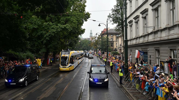 Krakowiak Pesy, czyli tramwaj papieski podczas ŚDM