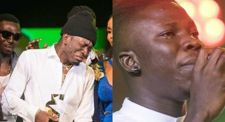 Shatta Wale and Stonebwoy cry