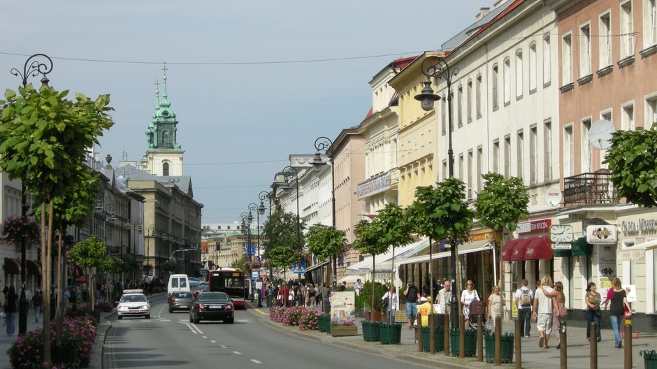 ul. Nowy Świat w Warszawie