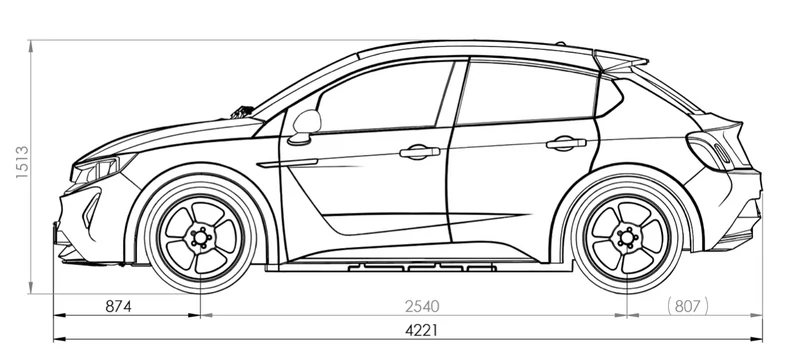 Vosco EV2 dane techniczne