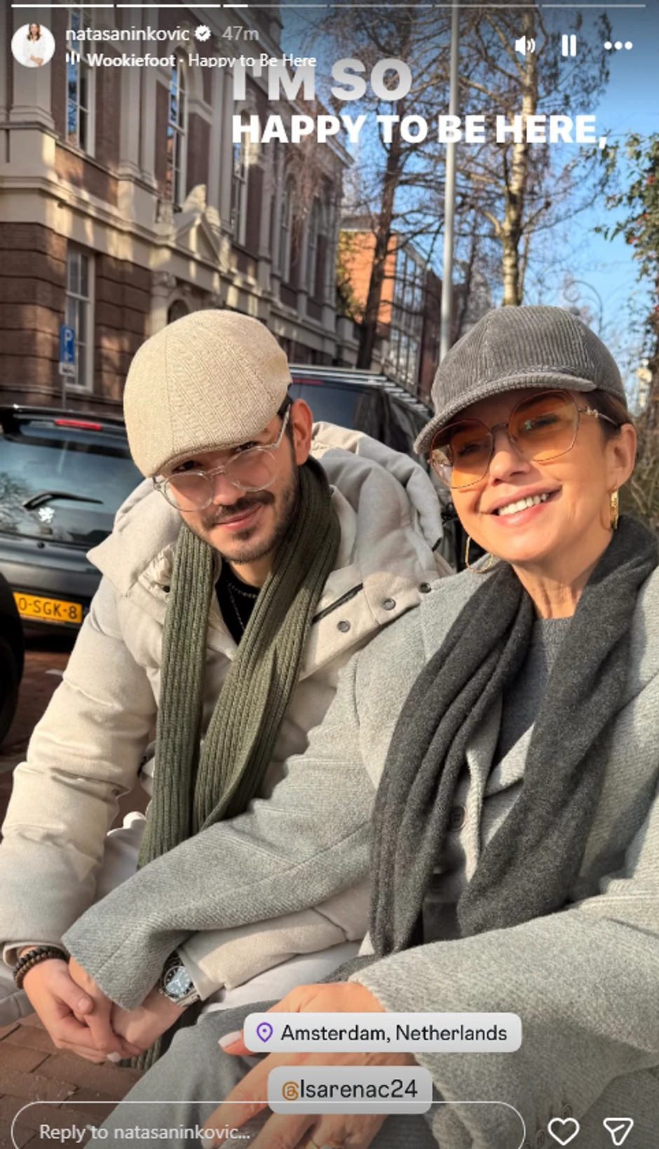 Nataša Ninković sa porodicom