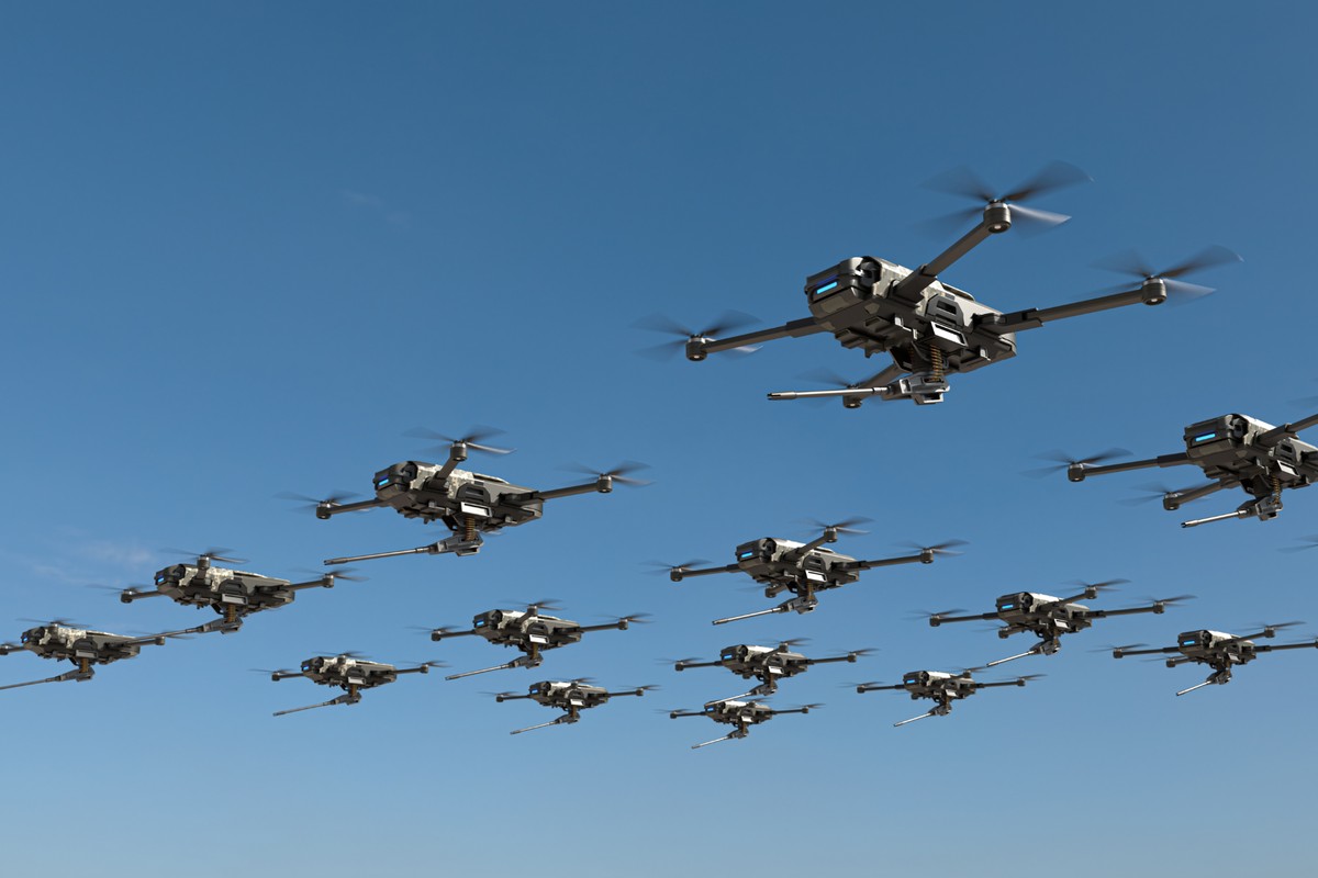 Ochrona wschodniej flanki NATO przed Rosją. Europa chce zbudować "mur dronów". Oto szczegóły